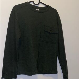 Zara Crewneck thermal sweater
